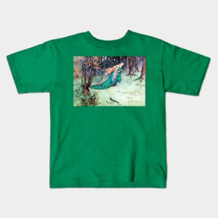 The Frog Prince - Warwick Goble Kids T-Shirt